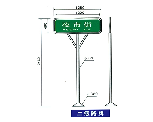 广州地名标识牌