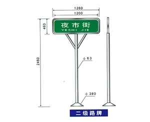 广州地名标识牌